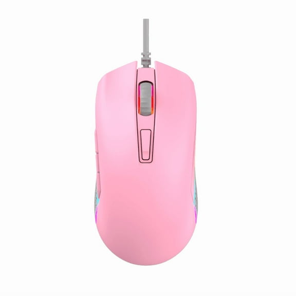 RadioShack Pink RGB Wired Backlit Gaming Mouse