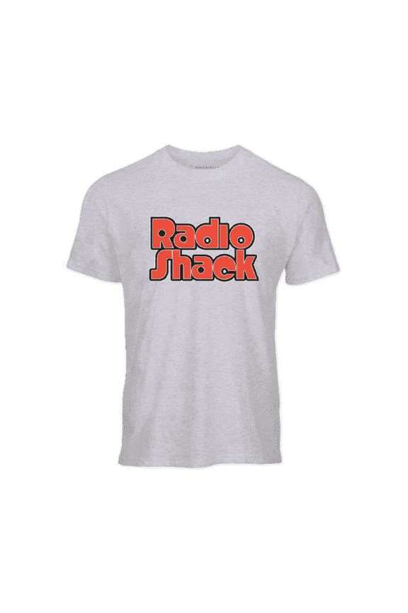 Official Retro Logo T-Shirt – Unisex Fit – 60% Upcycled Cotton, 40% Recycled Polyester – Vintage Style – Gray - Size XXL