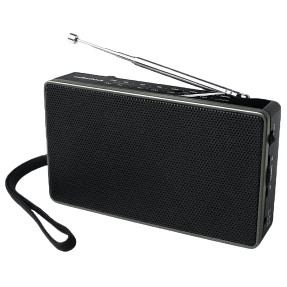 RadioShack Square AM/FM Radio with DC Power and Battery Operation  1202254