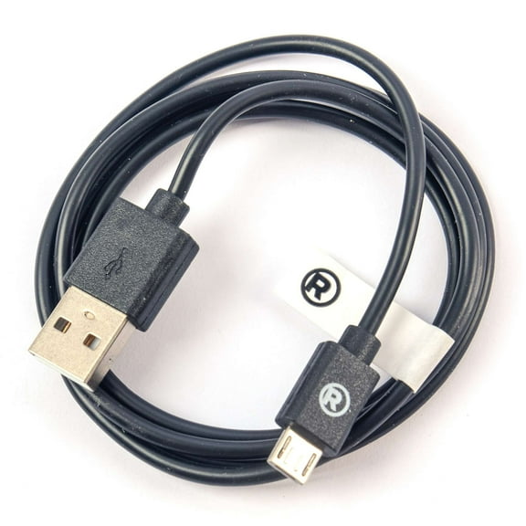 RadioShack USB2.0 am to micro USB male braided gun metal cable 3FT