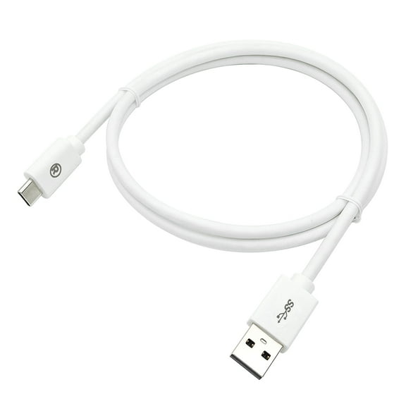 RadioShack USB3.0 Male to type C white cable 6FT