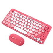RadioShack Wireless Keyboard & Mouse Combo 2.4G Pink