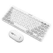 RadioShack Wireless Keyboard & Mouse Combo 2.4G White
