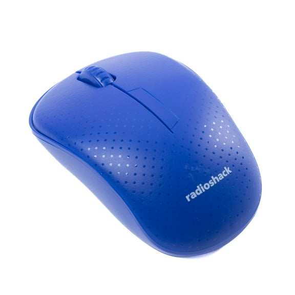 RadioShack Wireless Mouse (3 Buttons, 1000 DPI, Blue)
