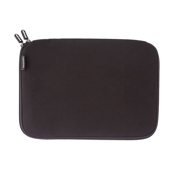 RadioShack Zippered Laptop Sleeve, 14 Inch, Slim Laptop Carrying Case with Extra Padding for 14-Inch Laptops or Tablets, Black