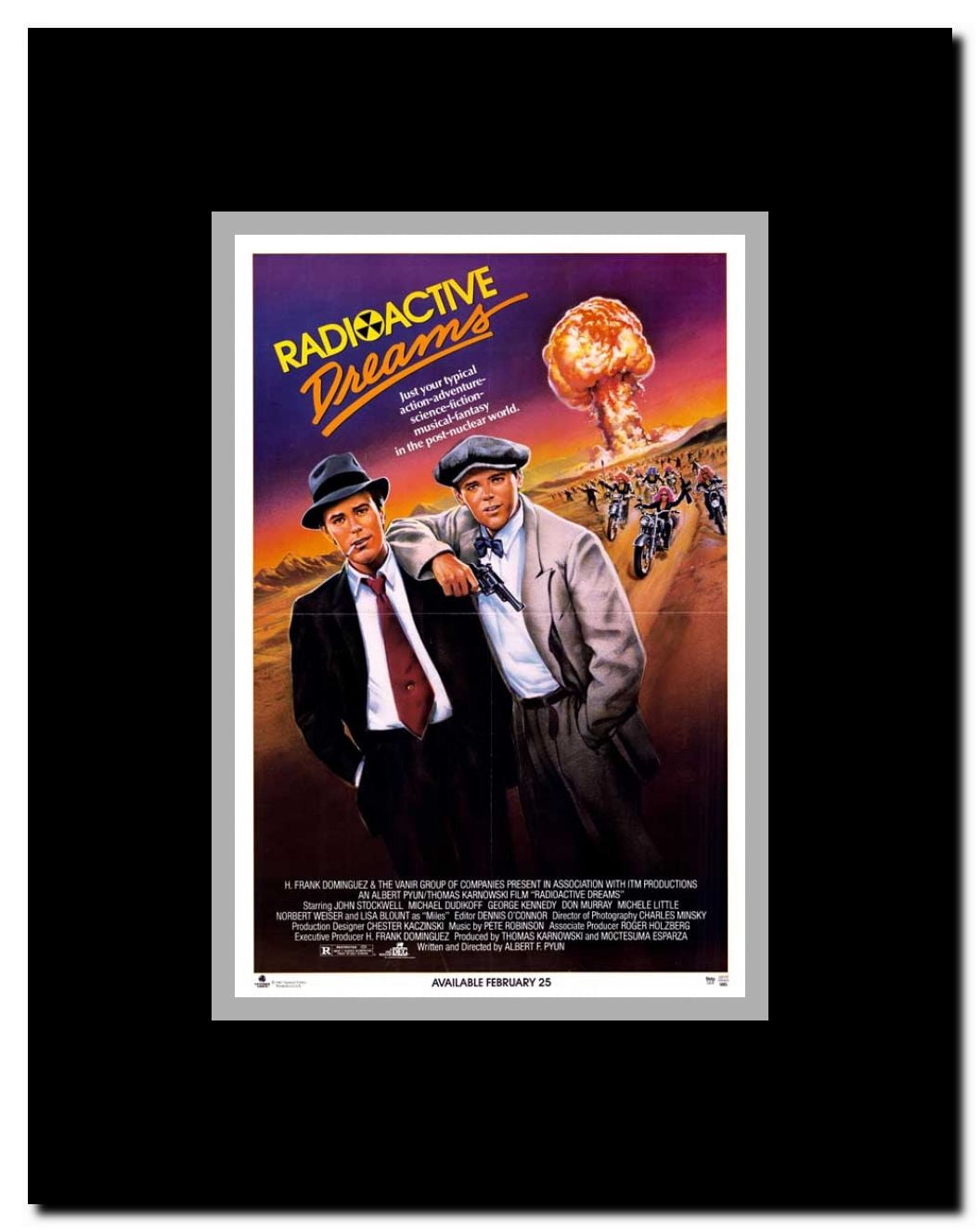 Radioactive Dreams Framed Movie Poster