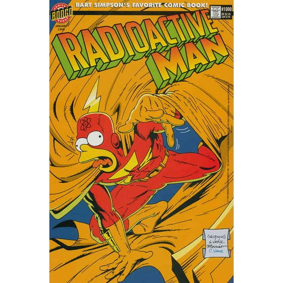 Radioactive Man #1000 VF ; Bongo Comic Book