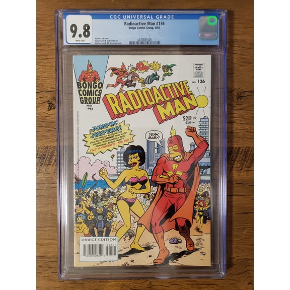 Radioactive Man #136 - CGC 9.8 Comic Book