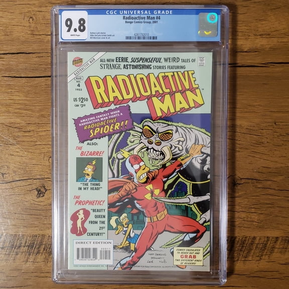 Radioactive Man #4 - CGC 9.8 Comic Book