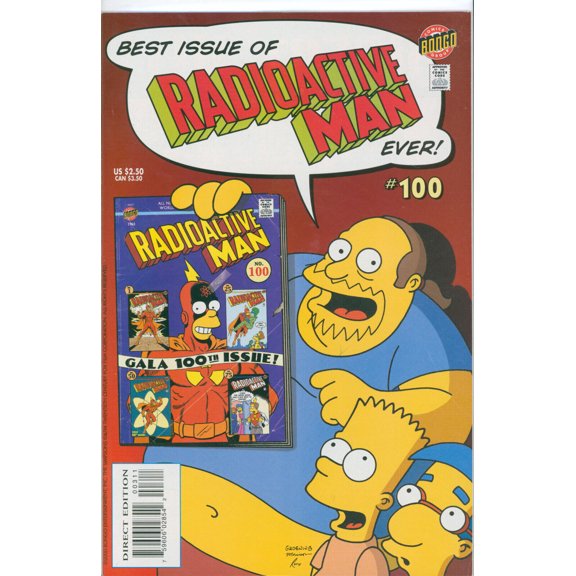 Radioactive Man (Vol. 2) #100 VF ; Bongo Comic Book