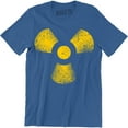 thumbnail image 1 of Radioactive Nuclear War Sign Distressed Fashion Mens T-Shirt, 1 of 4