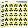 thumbnail image 1 of Radioactive Nuclear Warning Symbol 50 1" Planner Calendar Scrapbooking Crafting Stickers, 1 of 2
