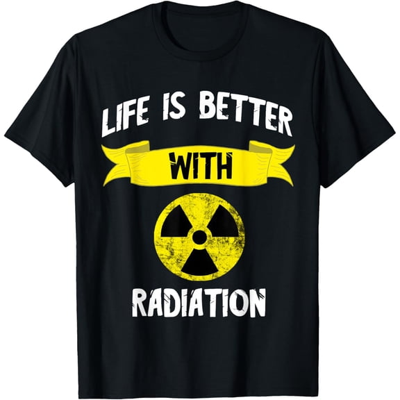 Radioactivity Radiology Nuclear Symbol X-rays T-Shirt