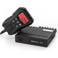 thumbnail image 1 of Radioddity CS-47 CB Radio, AM/FM, 40-Channel, Large 7-Color Backlit LCD Display Mic with Built-in Speaker, VOX, RF Gain Long-Range Compact CB Radios for Offroad, Truckers, Backcountry, 1 of 9