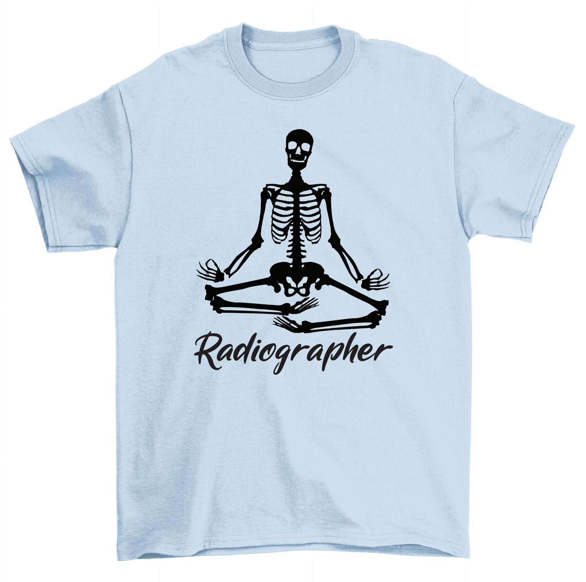 Radiographer Skeleton Radiology X-Ray T-Shirt Men Women Unisex ...