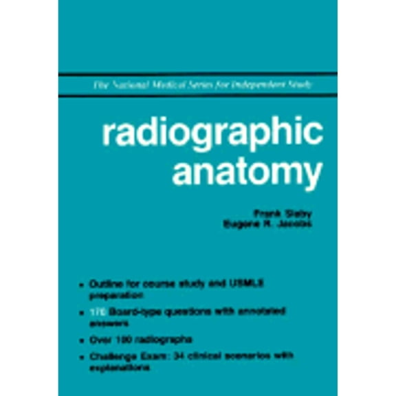 Pre-Owned Radiographic Anatomy (Paperback) by Frank Slaby, Eugene R. Jacobs