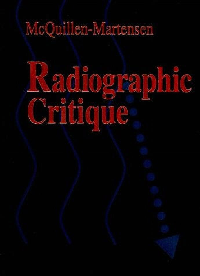 Pre-Owned Radiographic Critique (Hardcover) 0721649785 9780721649788
