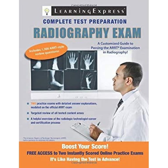 Pre-Owned Radiography Exam (Learning Express Complete Test Preparation) Paperback