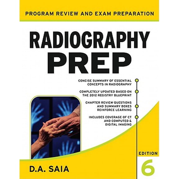 Pre-Owned Radiography Prep (Program Review and Examination Preparation), Sixth Edition
