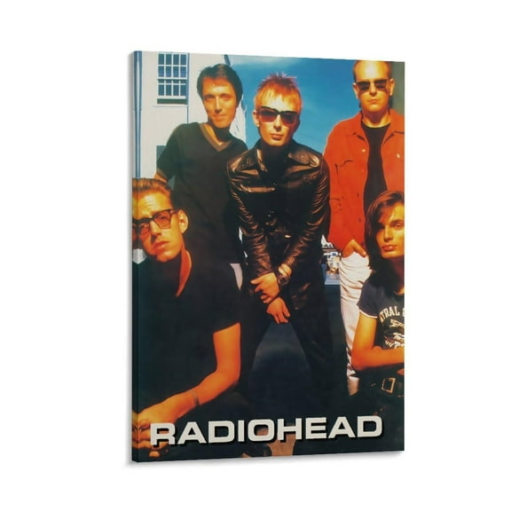 Radiohead Canvas Poster Bedroom Decor Office Decor Gifts