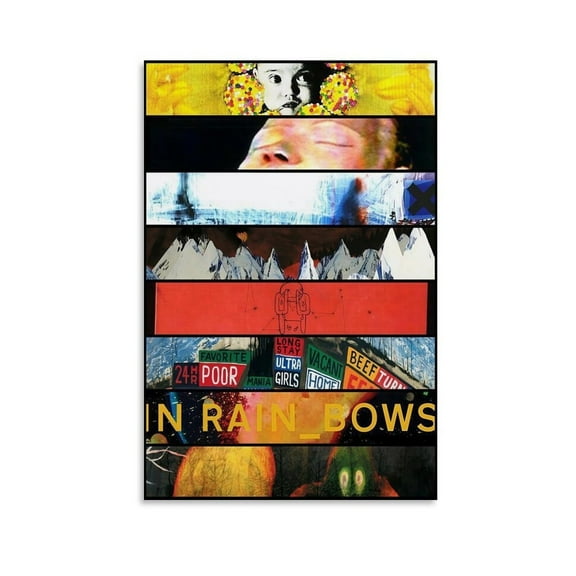 Radiohead Canvas Poster Bedroom Decor Office Decor Gifts