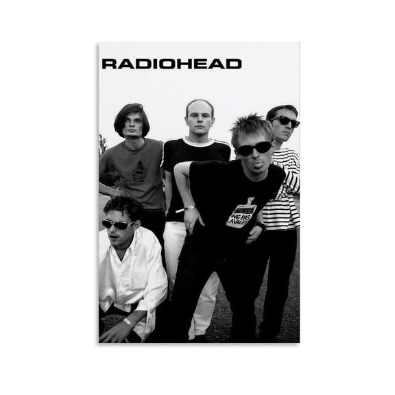 Radiohead Canvas Poster Mural Decor Printing Picture Painting Living Room Hallway Decor