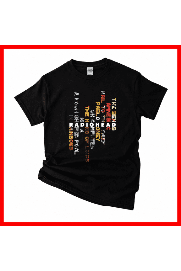 Radiohead In Rainbows Album Art V50991 Unisex T-Shirt, S-5XL