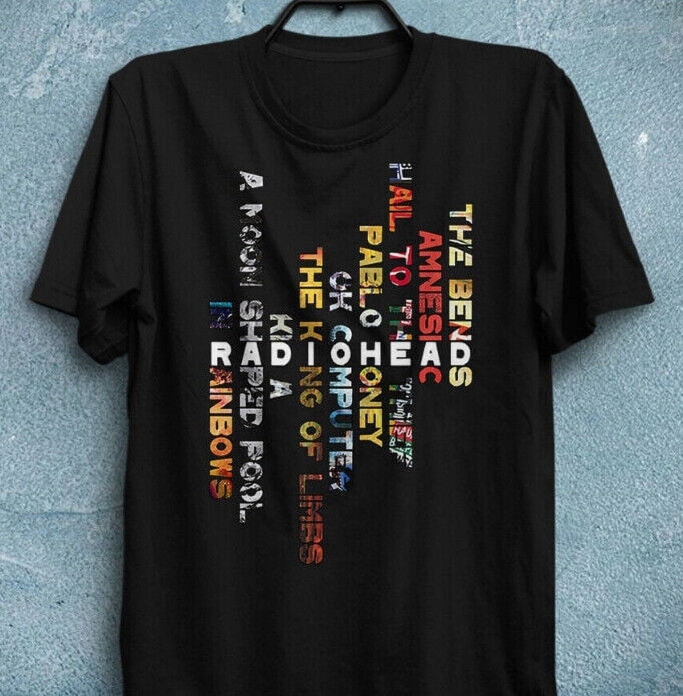 Radiohead - In Rainbows 2007 era white tour t-shirt | Depop