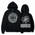 thumbnail image 1 of Radiohead Inspired Vintage Graphic Hoodie - Unisex Soft Fleece Oversized Retro Rock Streetwear Winter, 1 of 6