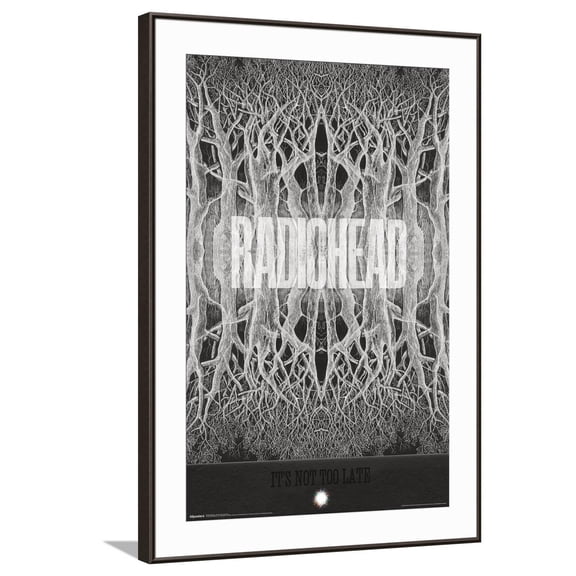 Radiohead - It’s Not Too Late Forest Canvas Wall Poster, 22.375" x 34"