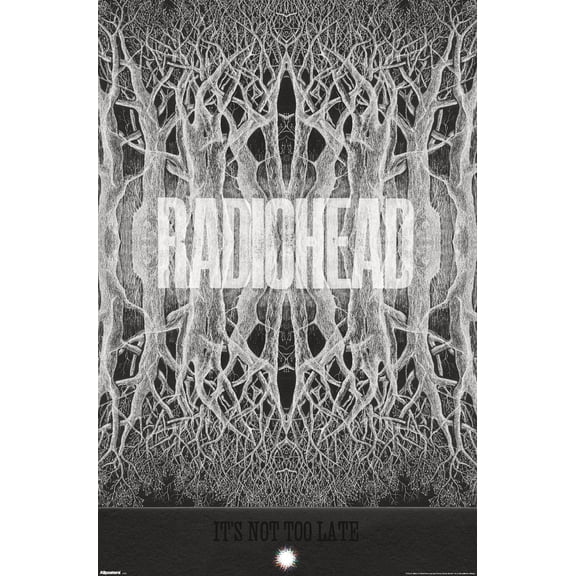 Radiohead - It’s Not Too Late Forest Wall Poster, 22.375" x 34"