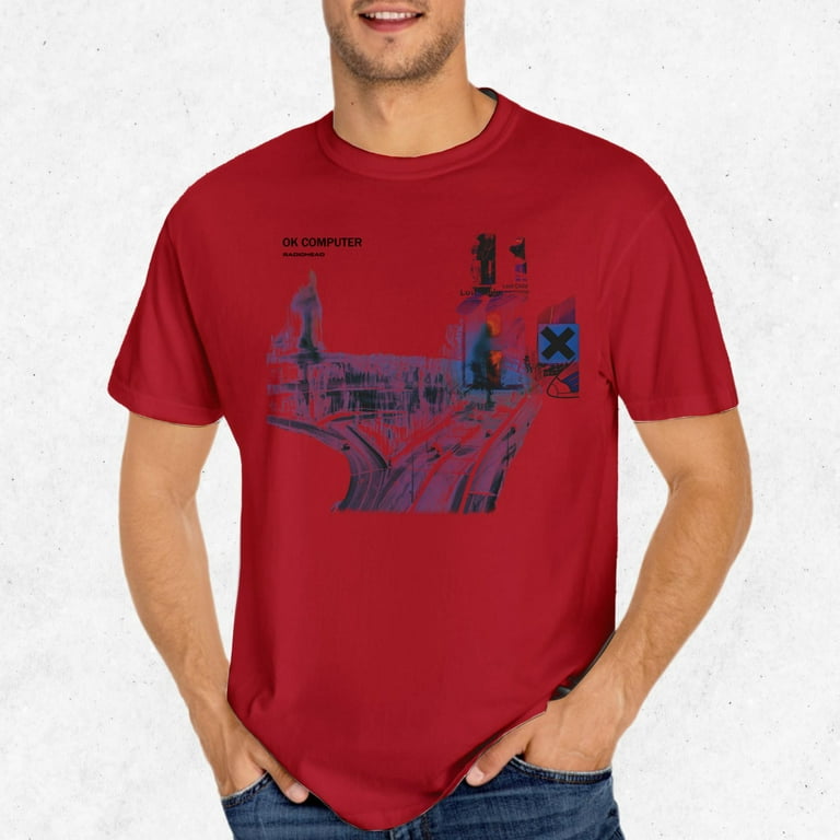 Radiohead OK Computer Retro Album Art T Shirt Unisex All Size Walmart