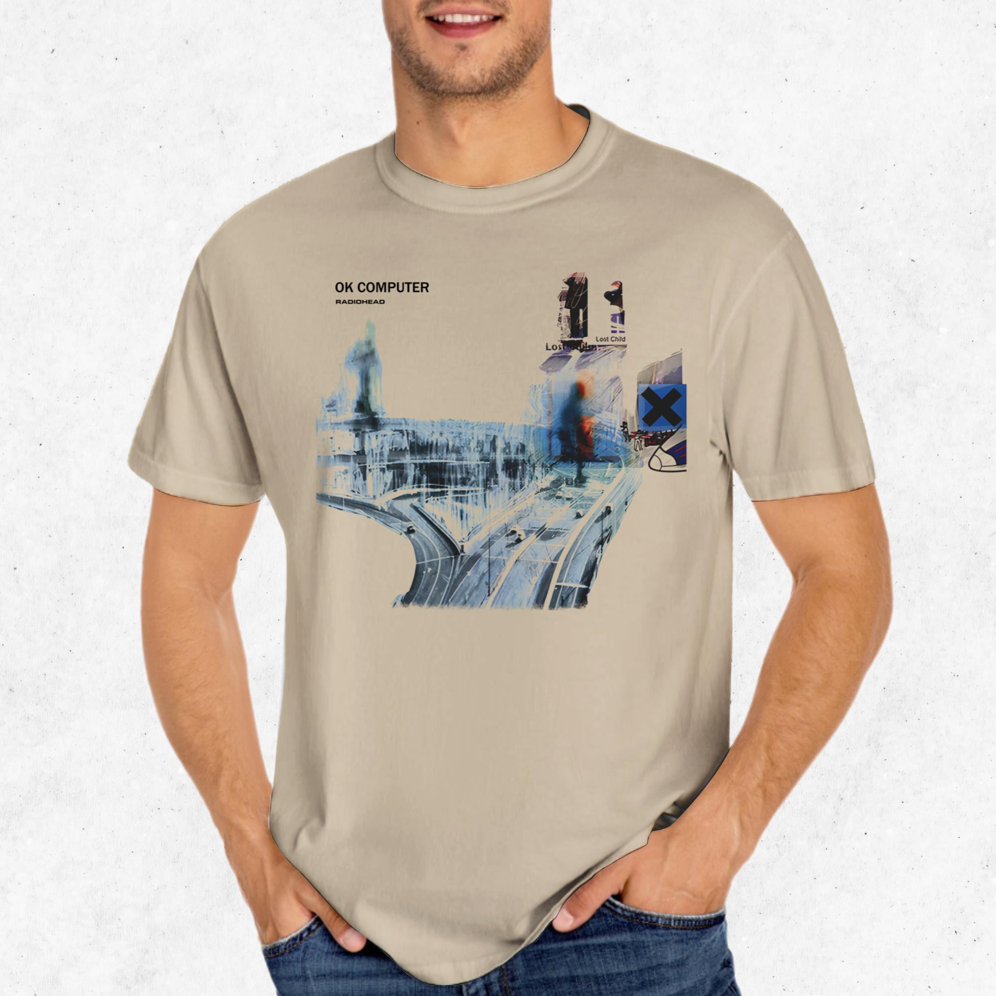 Radiohead ok computer t shirt deals