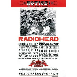 RADIOHEAD ポスター Radiohead - Ok Computer poster - Walmart.com