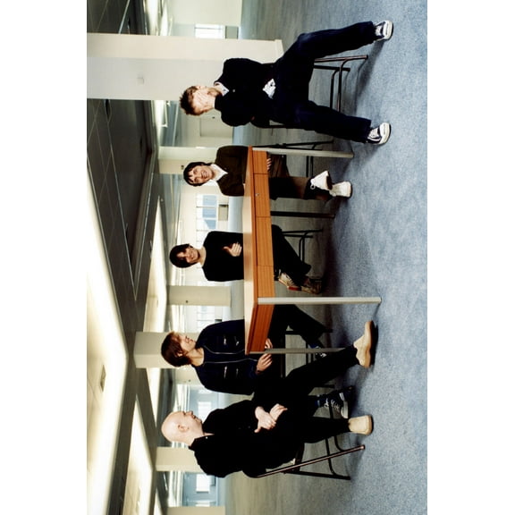 Radiohead Poster Group Desk Art Poster 24x36 Unframed, Age: Adults, Rectangle Best Posters
