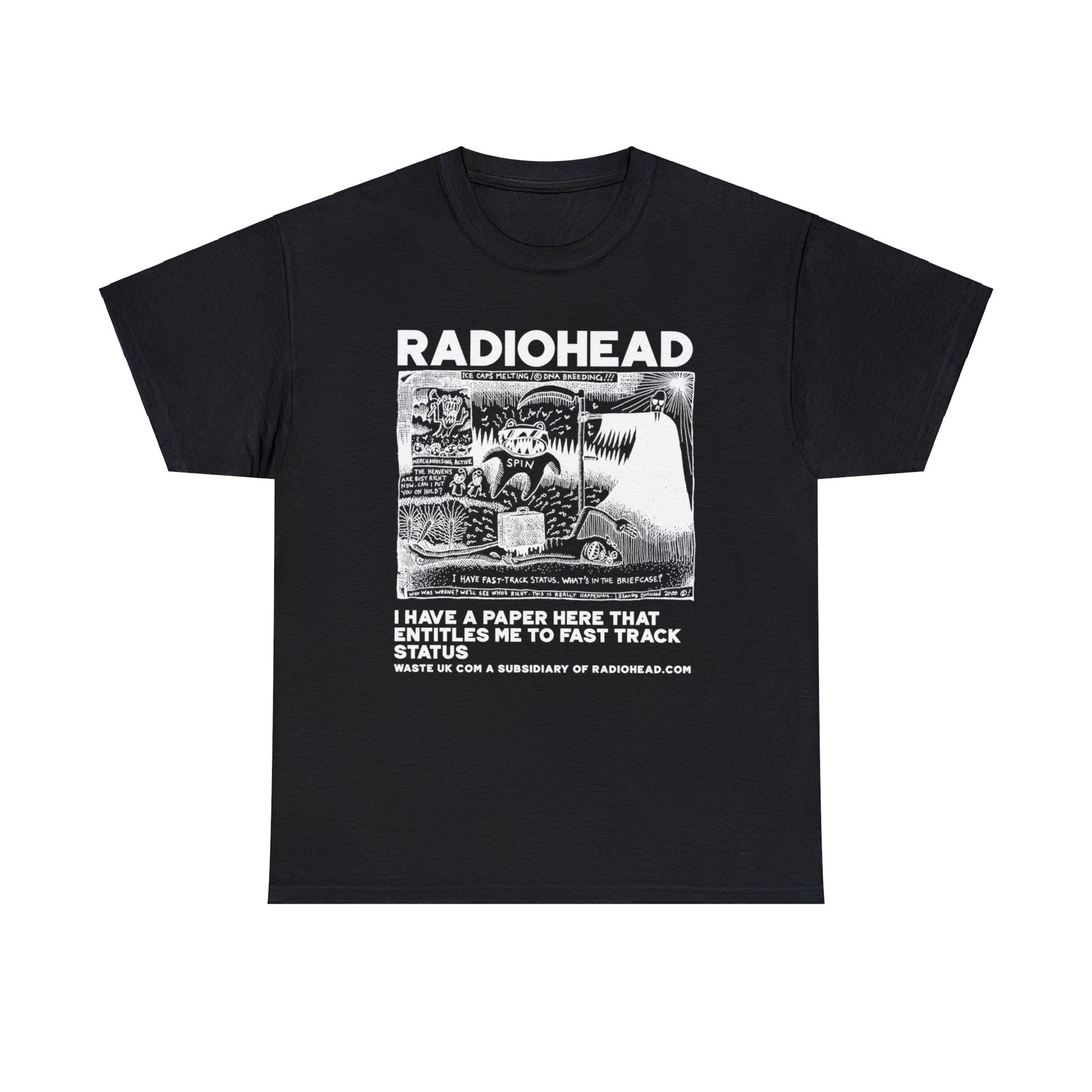 Radiohead T-Shirt, Vintage Radiohead Shirt, Vintage Radiohead 