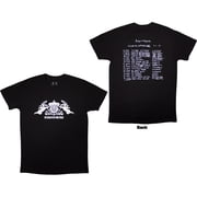 Radiohead Unisex Organic T-Shirt Bearhead Crest Black Back Print XX-Large
