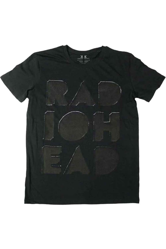 Radiohead Unisex T-Shirt Note Pad (Debossed) (Large)