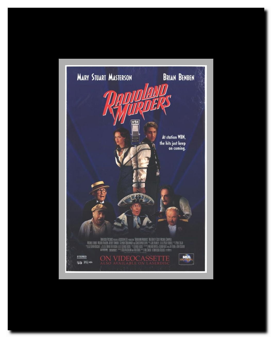 Radioland Murders Framed Movie Poster