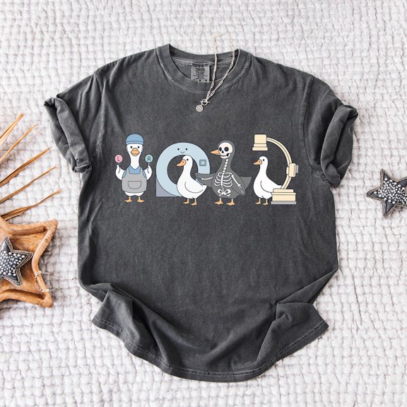 Radiologic Technologist Goose Rad Tech Goose Radiology Minimalist Medical For Radiologist T-Shirt All Size S-3XL