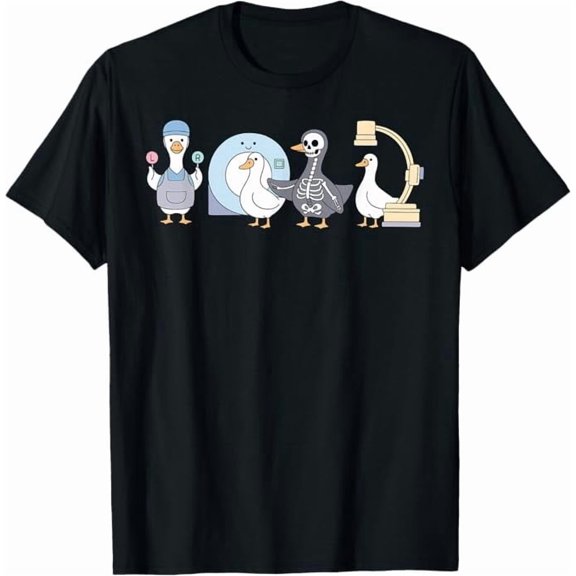 Radiologic Technologist Rad Tech Goose Minimalist Medical T-Shirt