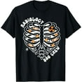 thumbnail image 1 of Radiology Boo Crew Heart Ribcage Spooky Halloween X-ray Tech T-Shirt, 1 of 4