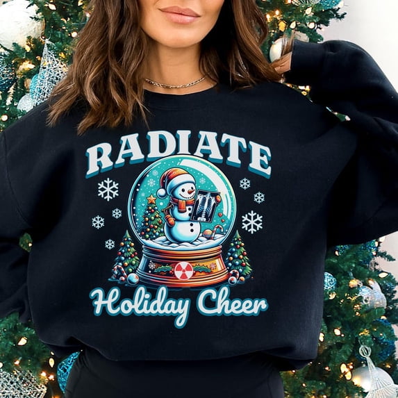 Radiology Christmas Sweatshirt Xray Tech Christmas Sweater Rad Tech Chistmas Crewneck Xray Student Holiday Sweatshirt