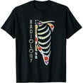 thumbnail image 1 of Radiology Skeleton Floral Radiologist Rad Tech Technologist T-Shirt, 1 of 4