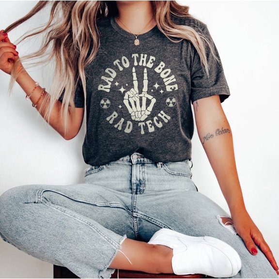 Radiology Tech Shirt, Rad To The Bone Rad Tech Tshirt, Radiology Week , Rad Tech T-Shirt, Xray Mri Ct Tech Tee, Radiologist Graduation