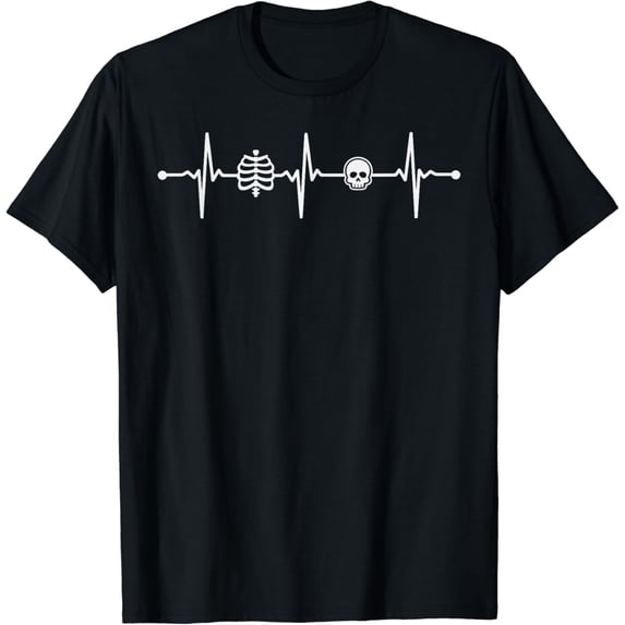 Radiology Technician Heartbeat Funny Xray Tech Radiologist T-Shirt