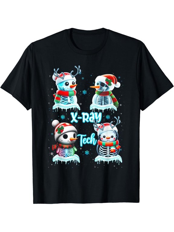 Radiology Technician Ray Tech Christmas Cute Graphic Theme For Special Events T-Shirt, Size S-5XL