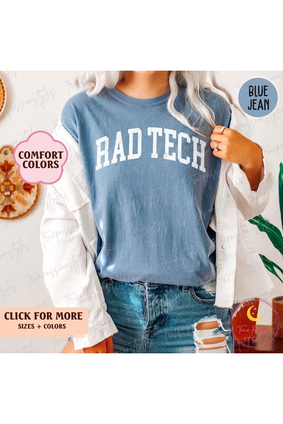 Radiology Technician Retro Rad Tech Xray T-Shirt All Size S-3XL