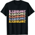 thumbnail image 1 of Radiology Technologist Groovy Boho, Rad Tech T-Shirt, 1 of 3