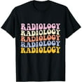 thumbnail image 1 of Radiology Technologist Groovy Boho, Rad Tech T-Shirt, 1 of 4